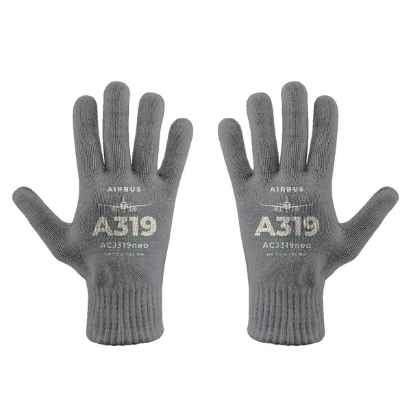Airbus ACJ319neo - Gloves - Full - Heritage - Gray