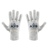 Thumbnail for Airbus ACJ319neo - Gloves - Full - Heritage + Name - White