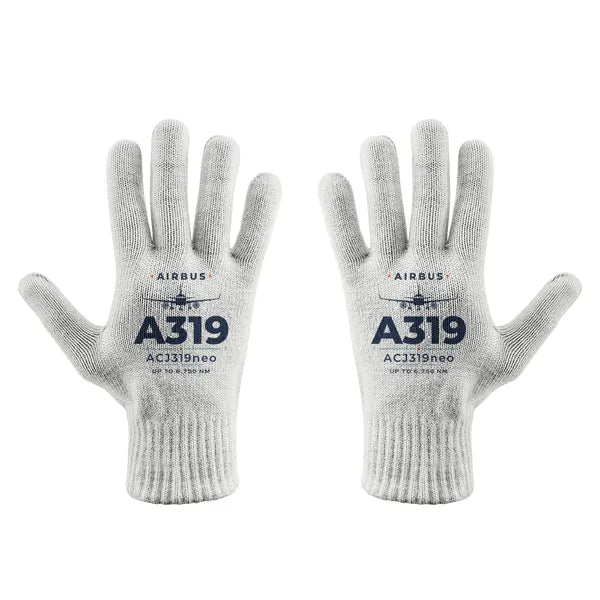 Airbus ACJ319neo - Gloves - Full - Heritage - White