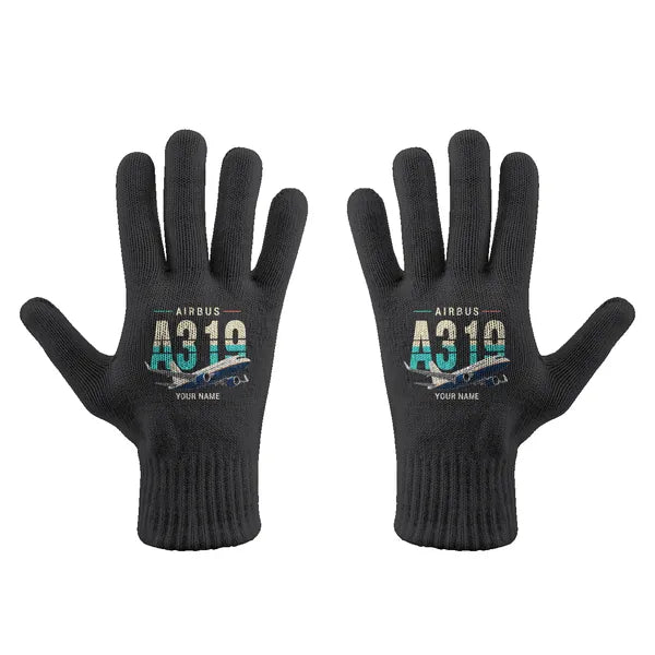 Airbus ACJ319neo - Gloves - Full - Original + Name - Black