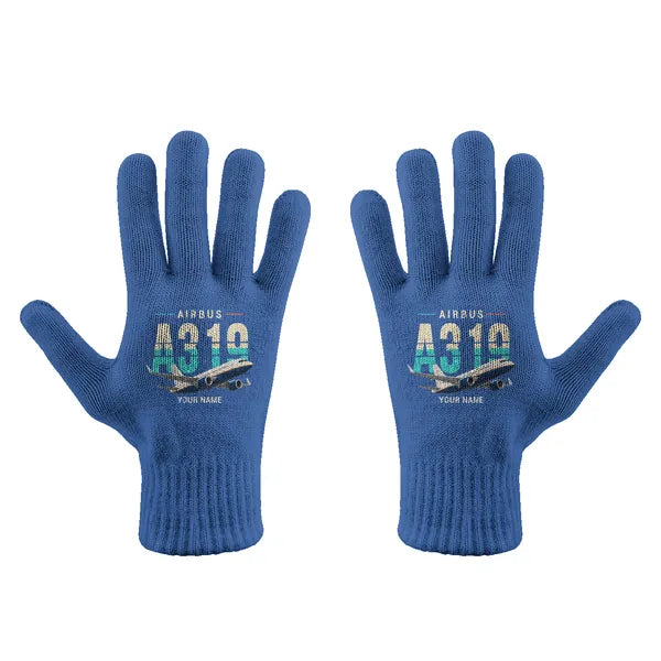Airbus ACJ319neo - Gloves - Full - Original + Name - Blue