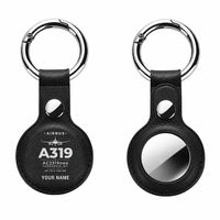 Thumbnail for Airbus ACJ319neo - Heritage + Name - AirTag Case - Black