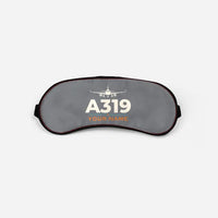 Thumbnail for Airbus ACJ319neo - Heritage + Name - Sleep Mask - Gray