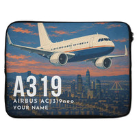 Thumbnail for Airbus ACJ319neo - Laptop Sleeve + Name