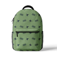 Thumbnail for Airbus ACJ320neo - 3D Backpack - 3D Pattern - Light Green