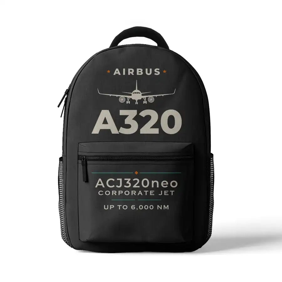 Airbus ACJ320neo - 3D Backpack - Heritage - Gray