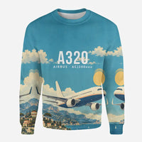 Thumbnail for Airbus ACJ320neo 3D All-Over Print Clothing - Sweatshirt - 3D