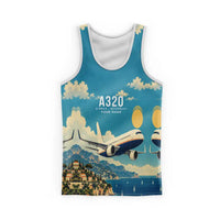 Thumbnail for Airbus ACJ320neo 3D All-Over Print Clothing - Tank Top - 3D + Name