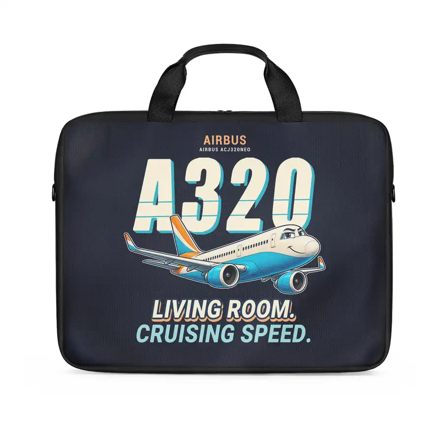 Airbus ACJ320neo - Cartoon - Laptop Bag