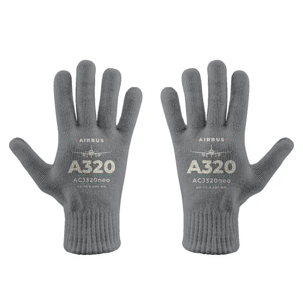 Airbus ACJ320neo - Gloves - Full - Heritage - Gray