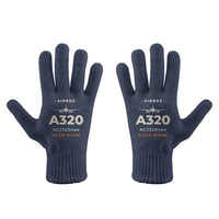 Thumbnail for Airbus ACJ320neo - Gloves - Full - Heritage + Name - Navy Blue