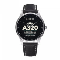 Thumbnail for Airbus ACJ320neo - Heritage - Leather Strap - Black Leather Strap