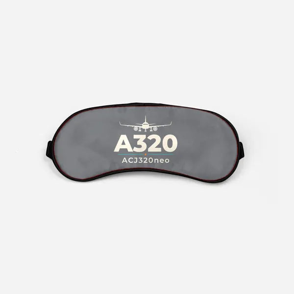 Airbus ACJ320neo - Heritage - Sleep Mask - Gray