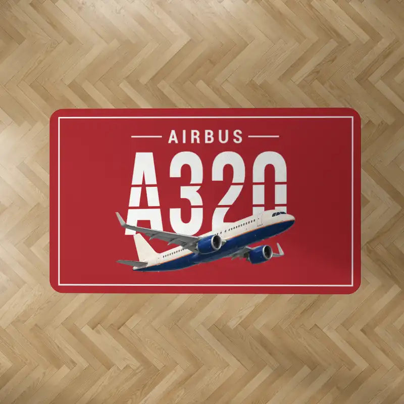 Airbus ACJ320neo - Original - Rectangle Carpet - Red