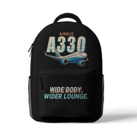 Thumbnail for Airbus ACJ330neo - 3D Backpack - Cartoon - Black