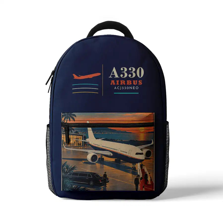 Airbus ACJ330neo - 3D Backpack - Dark Blue