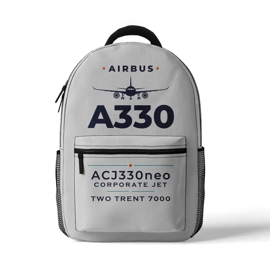 Airbus ACJ330neo - 3D Backpack - Heritage - White