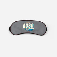 Thumbnail for Airbus ACJ330neo - Cartoon - Sleep Mask - Gray