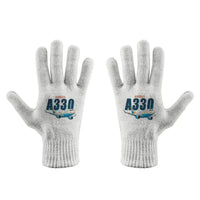 Thumbnail for Airbus ACJ330neo - Gloves - Full - Cartoon - White