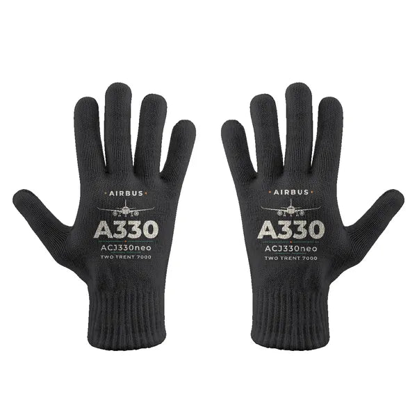 Airbus ACJ330neo - Gloves - Full - Heritage - Black