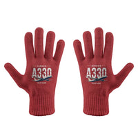 Thumbnail for Airbus ACJ330neo - Gloves - Full - Original + Name - Red