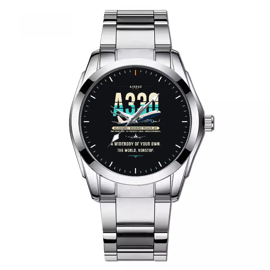 Airbus ACJ330neo - Original - Stainless Steel Band - For Men