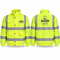 Thumbnail for Airbus ACJ330neo Reflective Winter Jackets - Heritage - Fluorescent Yellow