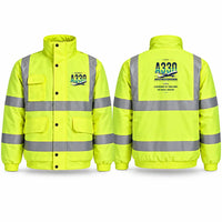 Thumbnail for Airbus ACJ330neo Reflective Winter Jackets - Original - Fluorescent Yellow
