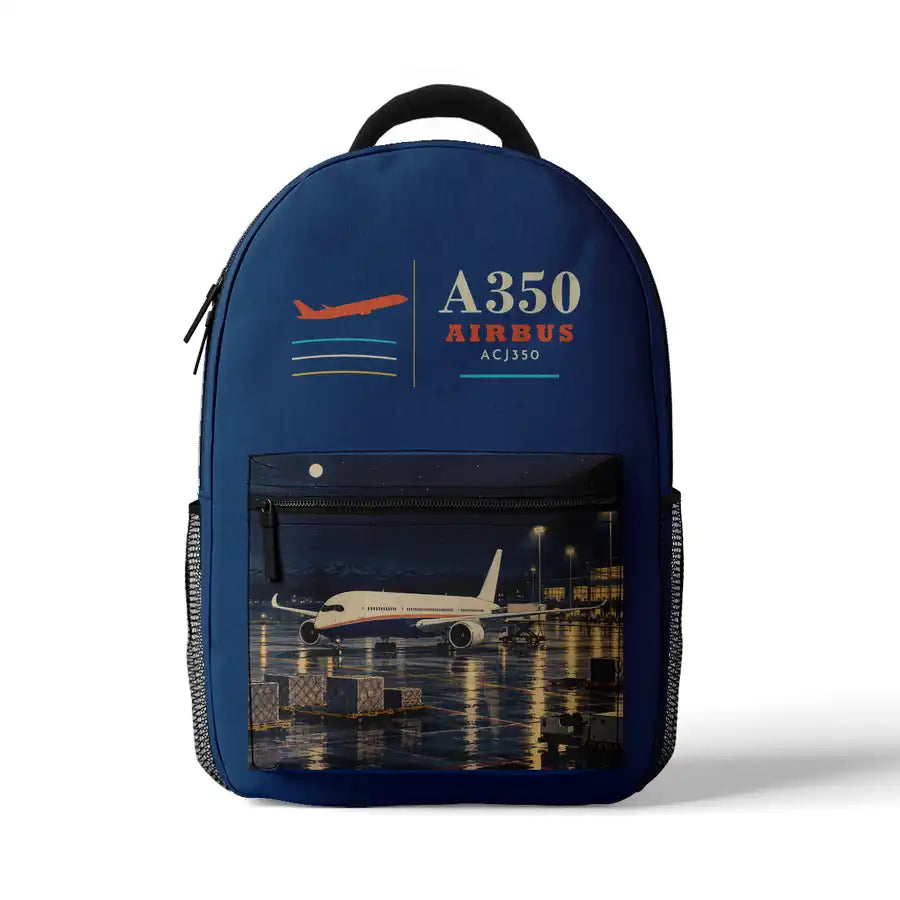 Airbus ACJ350 - 3D Backpack - Blue