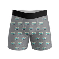 Thumbnail for Airbus ACJ350 - Men Boxers - Original Pattern - Gray