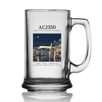 Thumbnail for Airbus ACJ350 - Poster - Beer Glass with Holder