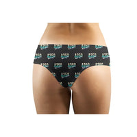 Thumbnail for Airbus ACJ350 - Women Panties - Original Pattern - Black - Back