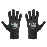 Thumbnail for Airbus BelugaXL - A330-743L - Gloves - Full - Cartoon + Name - Black