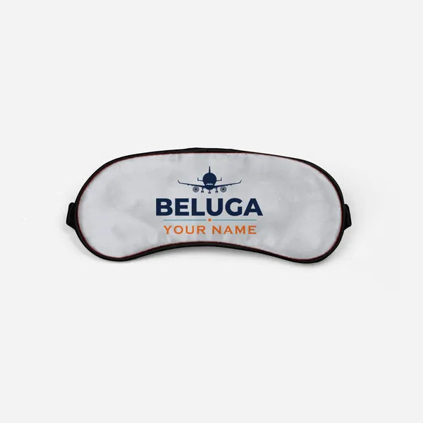 Airbus BelugaXL - A330-743L - Heritage + Name - Sleep Mask - Light Gray