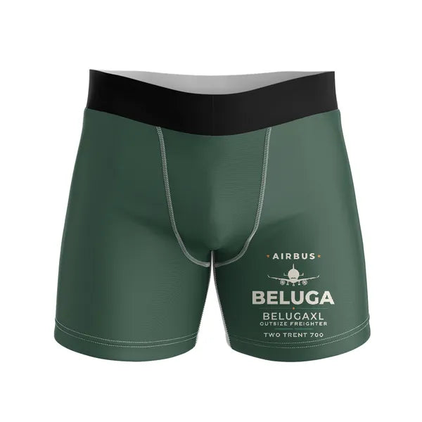 Airbus BelugaXL - A330-743L - Men Boxers - Heritage - Dark Green