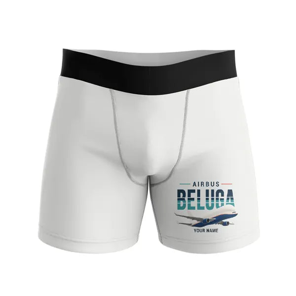 Airbus BelugaXL - A330-743L - Men Boxers - Original + Name - White