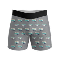 Thumbnail for Airbus BelugaXL - A330-743L - Men Boxers - Original Pattern - Gray