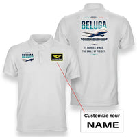Thumbnail for Airbus BelugaXL - A330-743L - Original - Double-Side Polo - White + Name