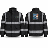 Thumbnail for Airbus BelugaXL - A330-743L Reflective Winter Jackets - Poster - Black