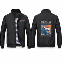 Thumbnail for Airbus BelugaXL - A330-743L Stylish Jackets - Stand Collar - Poster - Black