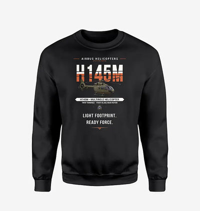 Airbus Helicopters H145M - Original - Sweatshirt - Black