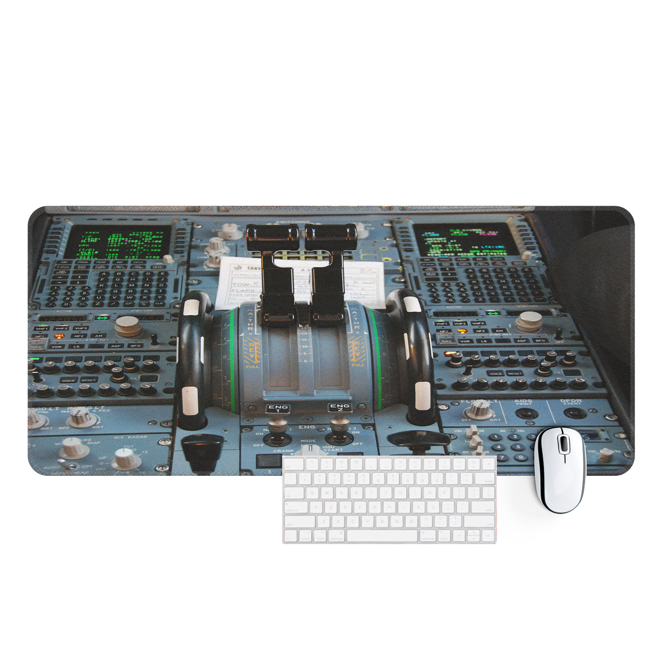 Airbus A320 Cockpit Designed Desk Mats