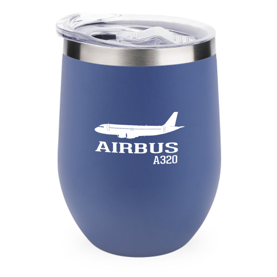 Airbus A320 Printed Designed 12oz Egg Cups