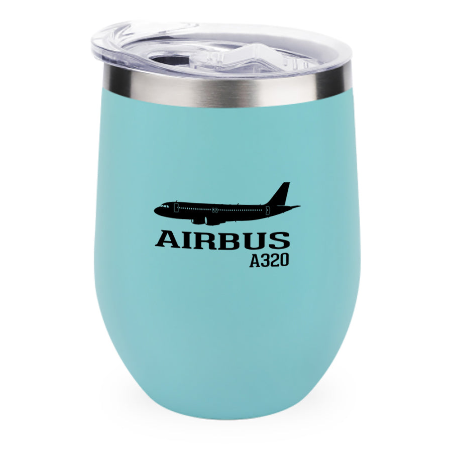 Airbus A320 Printed Designed 12oz Egg Cups