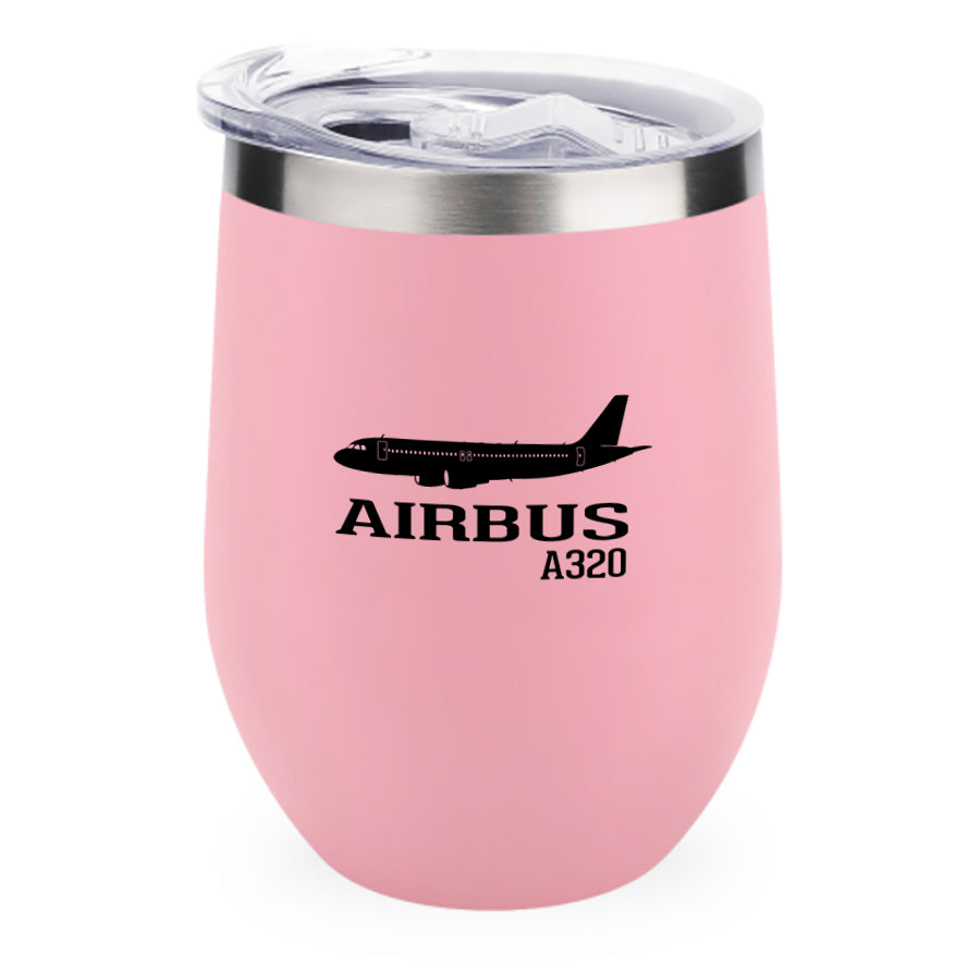 Airbus A320 Printed Designed 12oz Egg Cups