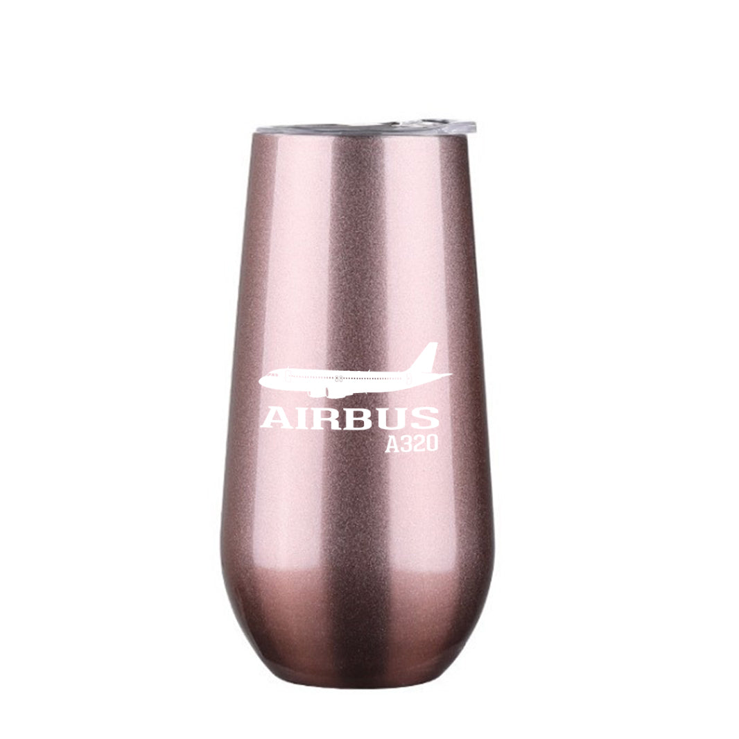 Airbus A320 Printed Designed 6oz Egg Cups