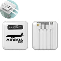 Thumbnail for Airbus A320 Printed Designed 10000mAh Quick Charge Powerbank