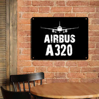 Thumbnail for Airbus A320 & Plane Printed Metal Sign
