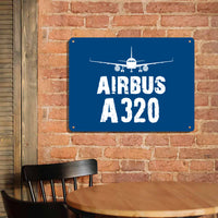 Thumbnail for Airbus A320 & Plane Printed Metal Sign