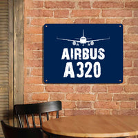 Thumbnail for Airbus A320 & Plane Printed Metal Sign